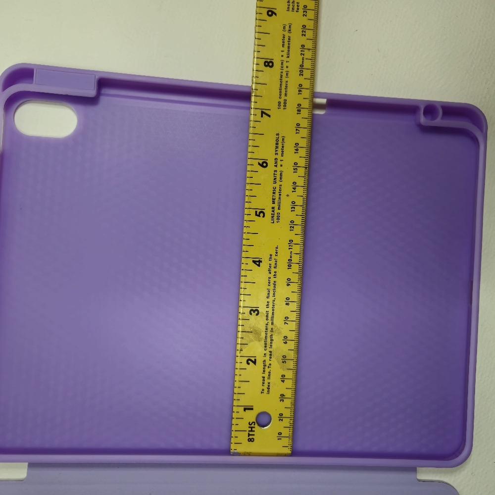 Purple Tablet Case Cover - Compatible Silicone Protective Case - Picture 4 of 9